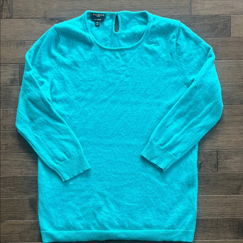 Talbots 💯 percent cashmere sweater medium
